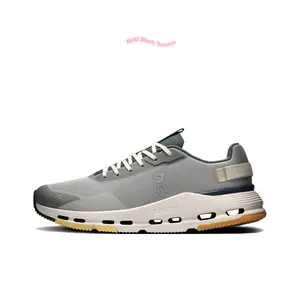 Gray-Green Lightweight Casual Sneakers, Cloud Cushioning Midsole with Breathable Mesh Upper Design