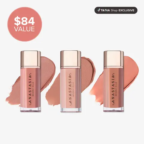 TikTok Shop Exclusive - Soft Glam Essentials Matte Lip Velvet Trio