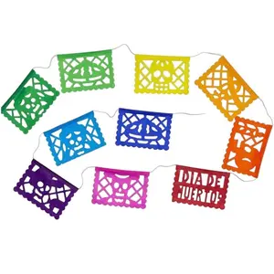 Day of the Dead Mini Papel Picado Banner