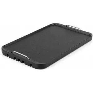 Stove Top Griddle Pan, 14.96" x 8.66"  Non-stick Grill & Griddle Pan with Stainless Steel Handles, Flat Top Grill for Gas Stove/Charcoal Grills/Indoor&Outdoor Grill or Campfire