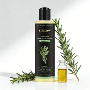 Rosemary Herbal Essence Shampoo 268ML, Nourishing Biotin Formula for Voluminous Hair, Suitable for All Hair Types