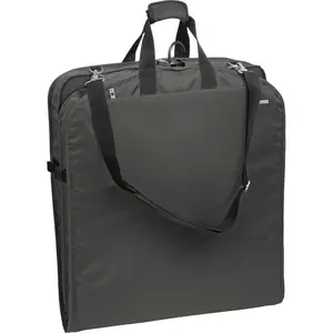 WallyBags 45" Premium Extra Capacity Travel Garment Bag With Shoulder Strap