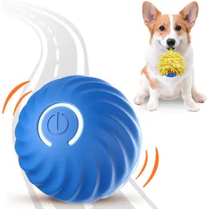 Interactive Dog Toys Dog Ball,[Newly Upgraded] Durable Motion Activated Automatic Rolling Ball Toys for/Small/Medium/Large Dogs,USB Rechargeable Springtok