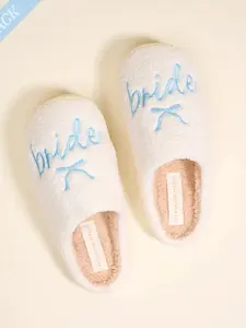 Bride Fuzzy Slippers