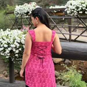 Women Corset Cotton Kurthi