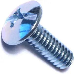 Hard-to-Find Fastener 014973320843 Combo Truss Machine Screws, 1/4-20 x 3/4, Piece-100,Zinc