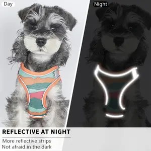 New Dopamine Vest Style Pet Chest Harness, Reflective Breathable, Medium Small Dogs Outdoor Leash, Comfortable Dog Walking Gear
