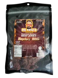 Mr. YuYu's Brisket Beef Jerky Smokey BBQ