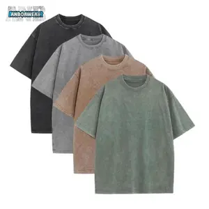 Men's Cotton T-Shirts Half Short Sleeves Casual Loose Soild Streetwear Tops, Unisex Retro Street T-Shirts, Loose Fit Acid Washed, The First Choice for Gifting to Families, Friends and Colleagues