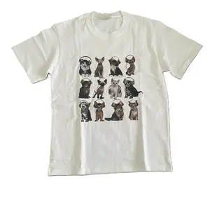 Cats With Headphones Streetwear T-shirt