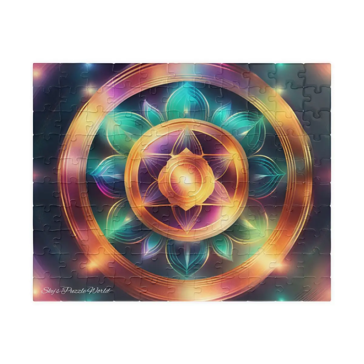 Luminous Lotus Jigsaw Puzzle (110, 252, 520, 1014-piece)