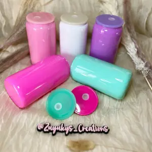 16oz Macaroon Glass Can