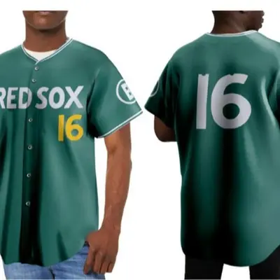 Red Sox Green Jersey TikTok Shop - Main Image