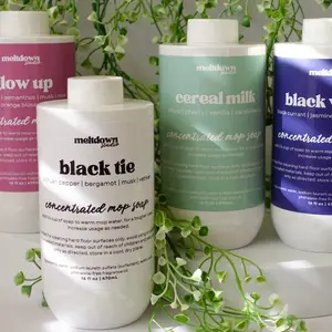 highly scented mop soap - handmade floor cleaner - concentrated formula