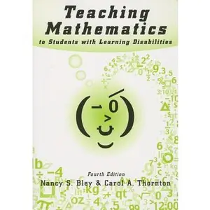 USED-Teaching Mathematics to Students With Learning Disabilities by Nancy S. Bley (Paperback)