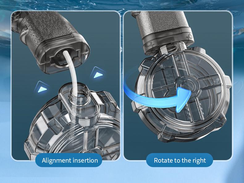 Tactical Automatic Water Gun with LED Light-Up Muzzle, 32+ FT Long Range Powerful Squirt Gun, High Capacity Battery Powered Blaster for Summer Battles & Outdoor Fun Adults & Kids