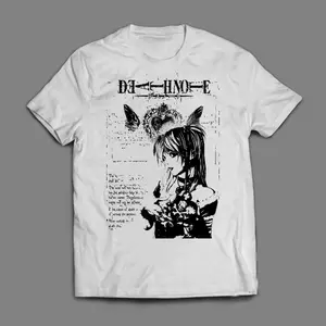 Misa Amane Death Note Shirt, Death Note Oversized Shirt, Anime Graphic Tee, Oversized T-Shirt, Vintage Manga Streetwear