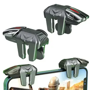 New Mechanical Game Trigger, Multifunctional 6-finger Game Trigger, Universal Phone Clip for iPhone & Android, Gaming Accessories