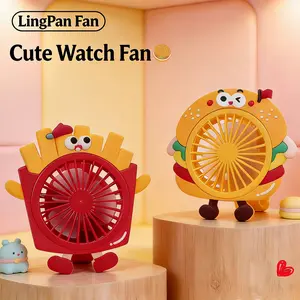 Handheld Fan – Watch fan,USB charging, Children's toy fan,Mini handheldpersonal fan,Suitable for travel, Indoouse, and office desk usage ,Cooling Fan for Travel, Outdoor, Office & Summer Use