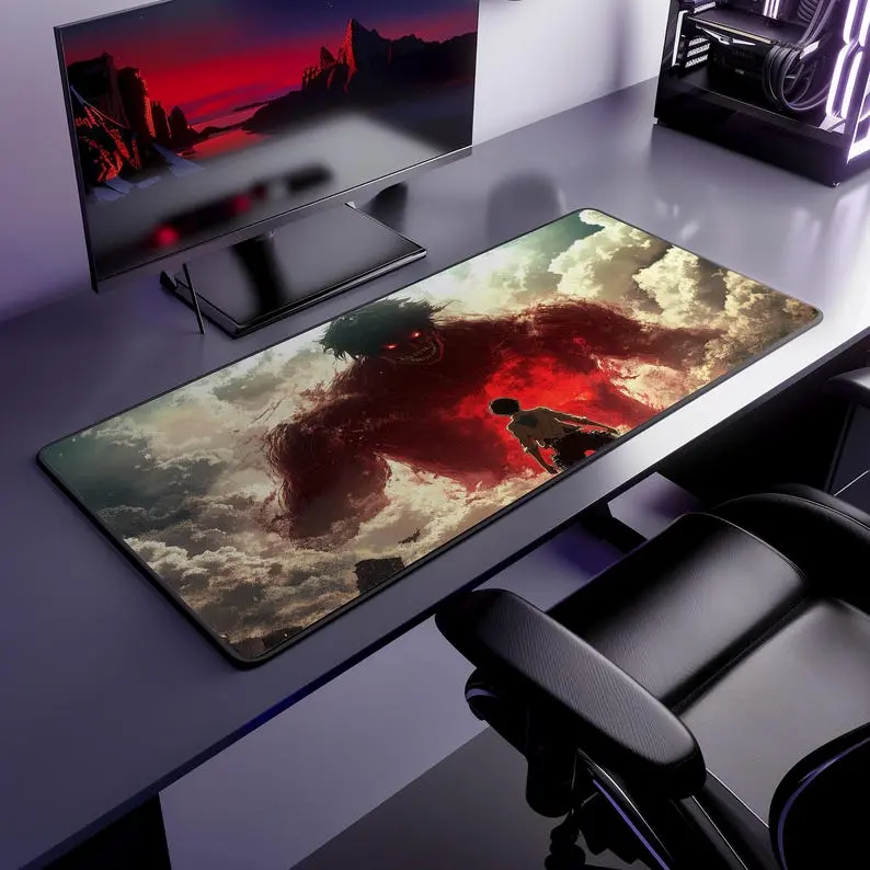 [Sale Up to 65% Off][Free Shipping] Attack On Titan Mousepad, Mousemat, Desk mat, TCG, CCG, Custom, Anime, Mousepad, Gamepad, Accessory, Playmat, Gaming, Gamer