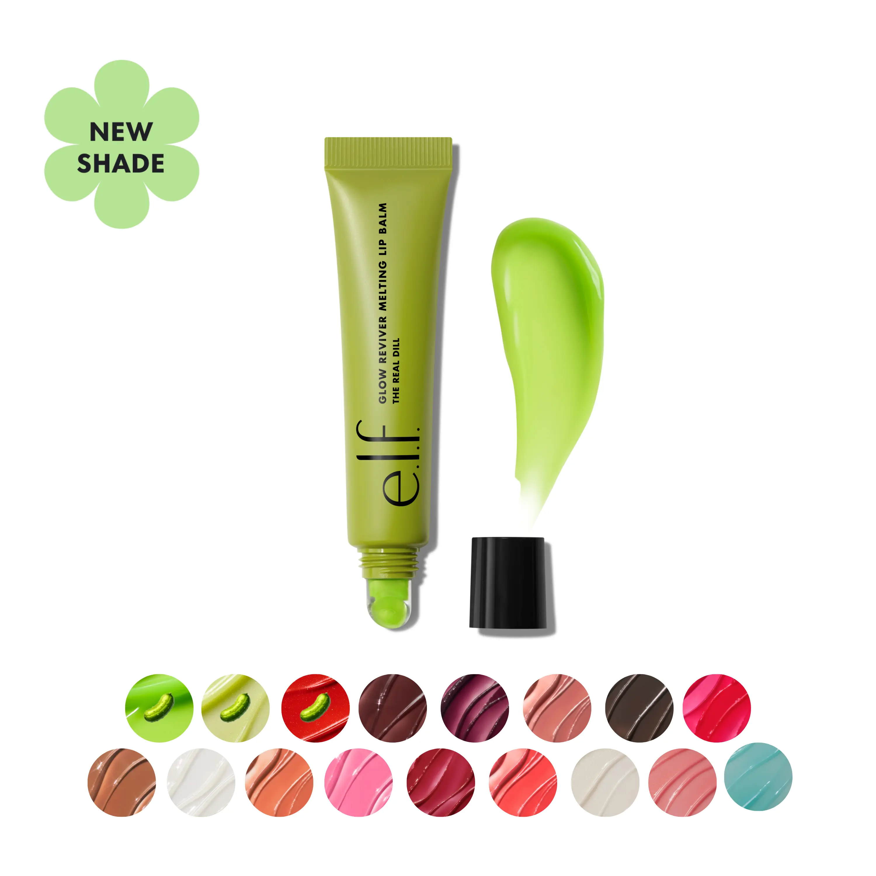 e.l.f. Glow Reviver Melting Lip Balm, Hydrating Lip Balm High-Gloss Shine and Buildable Color 15.4mL