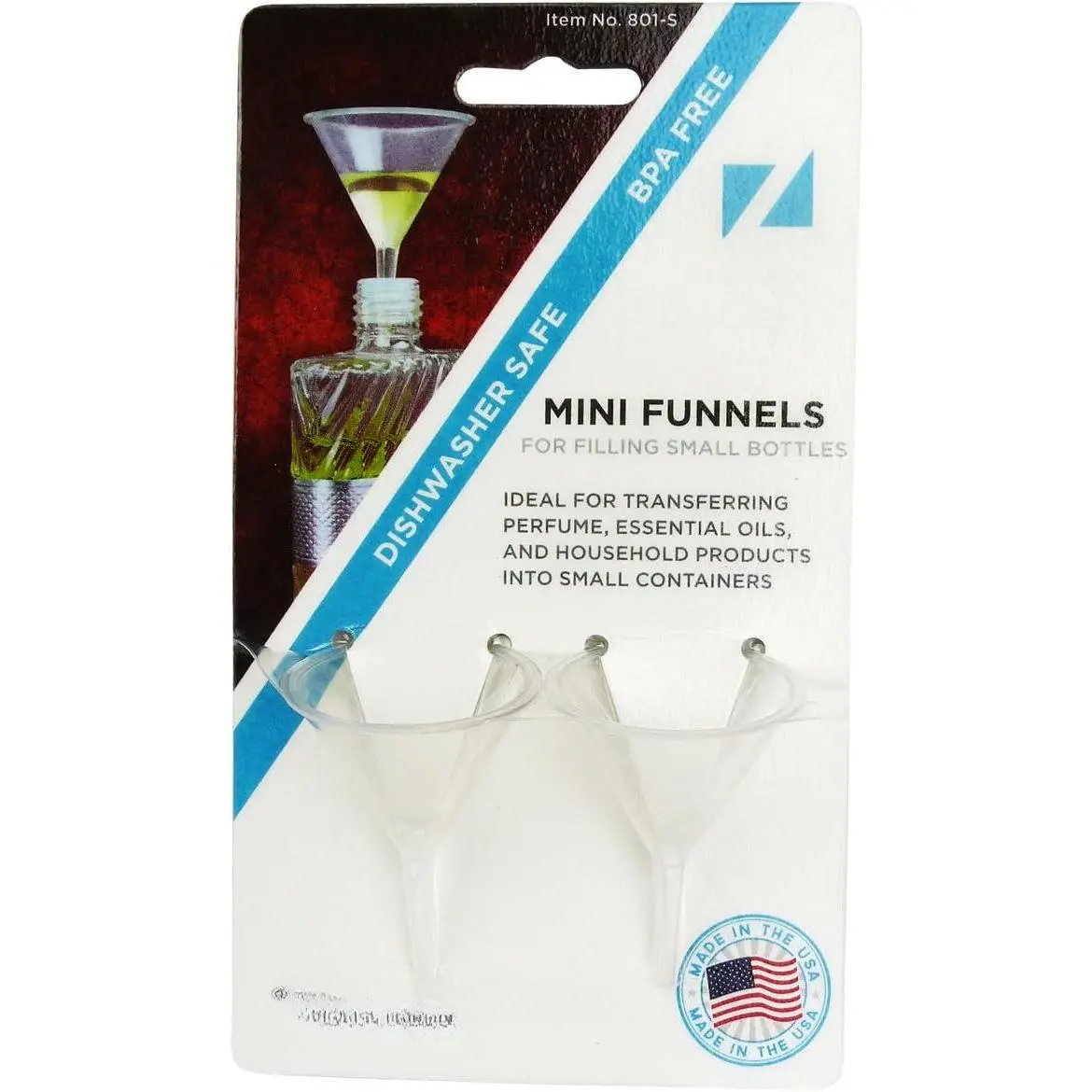 Polypropylene Mini Funnel  1 oz natural