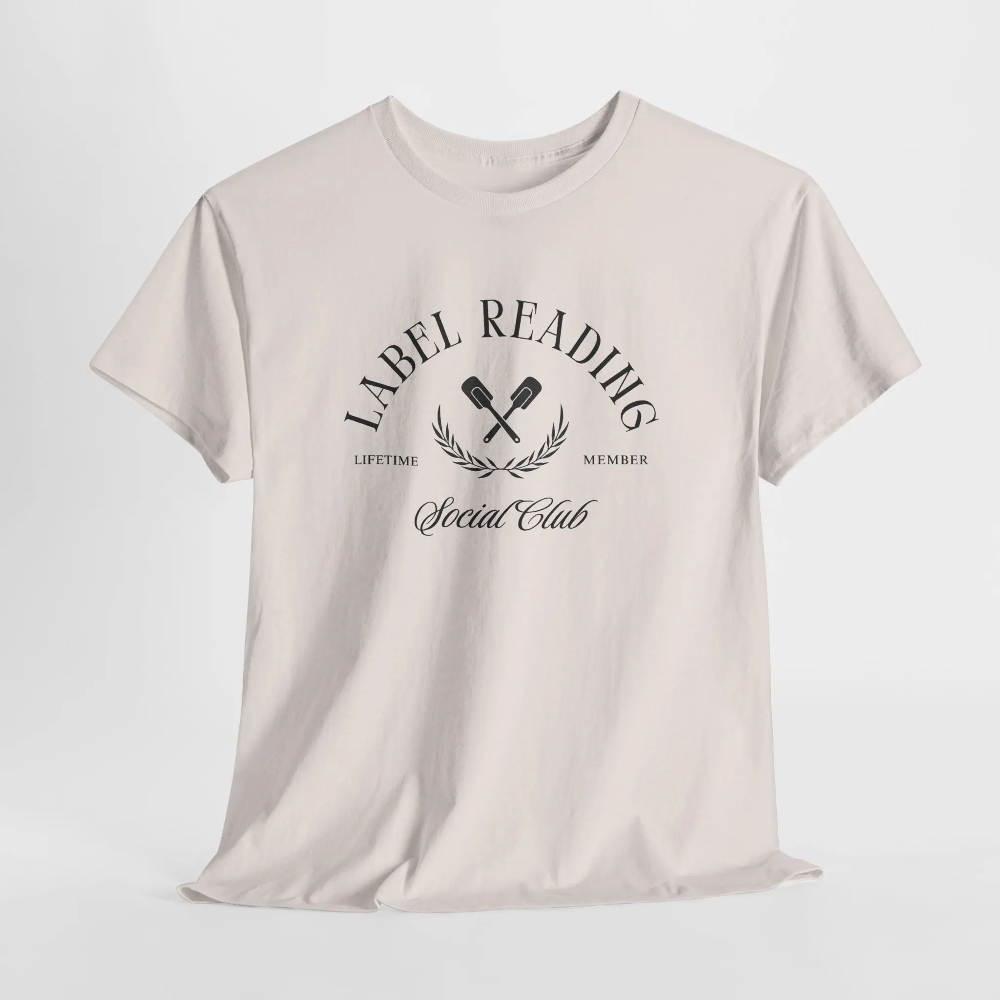 Label Reading Social Club Tee | Food Allergy Shirt