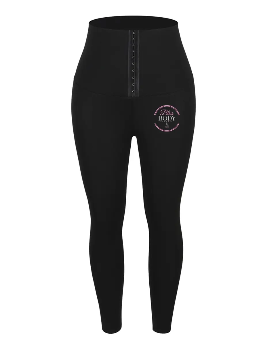 Bliss Body | Black Low Waist Fupa Compression Control Shaper Leggings