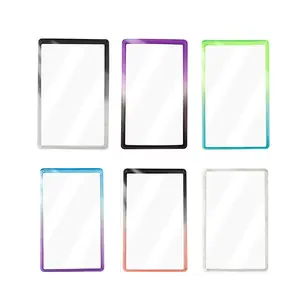 Glitter Gradient PSA Card Protector, Silicone Cover for PSA 35/10 Slabs, Sparkle TPU Sleeve for Pokemon & Sports Trading Cards