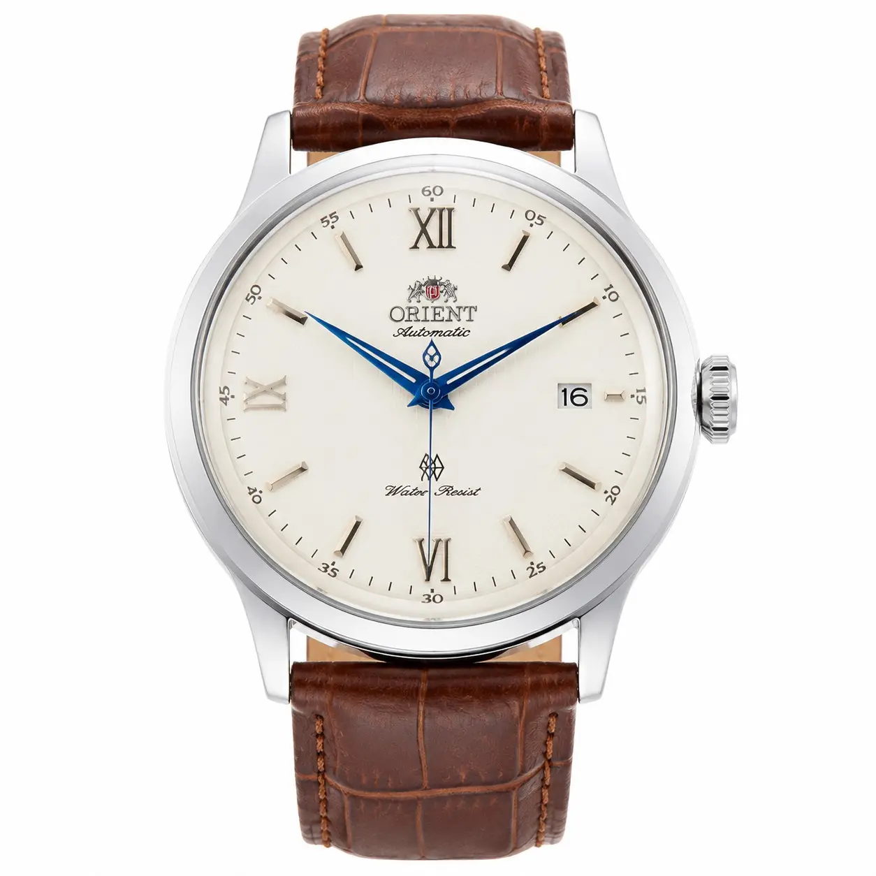 Automatic Men Watch,Roman Numeral Dial,Date Window,Water Resistant,Leather & Stainless Steel Band Options,Vintage Classic Business Dress Mechanical Wrist Watch for Men Birthday Anniversary Gift