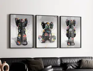 Graffiti Hypebeast Poster, Set Of 3, Graffiti Poster