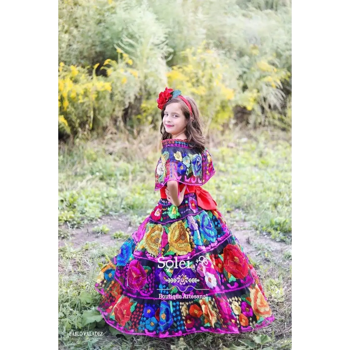 Chiapaneco Dress for Girls