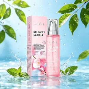 SADOER Collagen Sakura Brightening Moisture Toner Hydrating Calming Skin Barrier Care 100ml