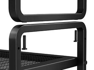 SNTD Shoe Rack - Expandable Shoe Organizer for Closet, Adjustable Metal Shoe Shelf Storage, Stackable Long Shoe Stand Holder for Garage, Entryway, Door Entrance