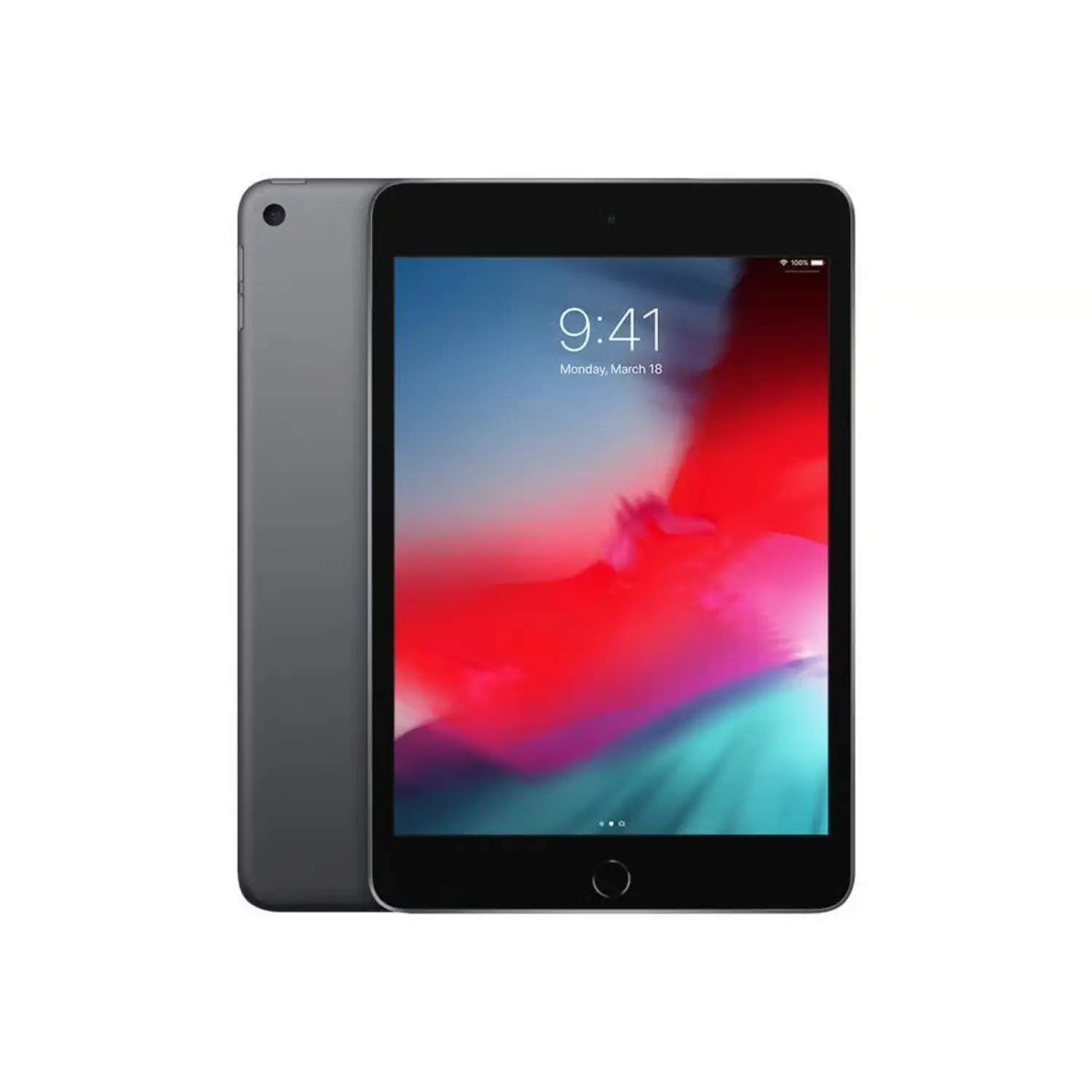 Refurbished Apple iPad mini 5th Gen 64GB Wi-Fi 7.9" Retina Display Space Gray 2019 with A12 Bionic Chip & iPad Charger Accessories | (Eco-Friendly Condition)