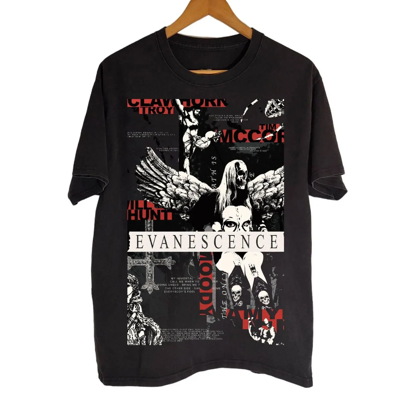 Evanescence Alternative Metal Aesthetic Gift For Fans T Shirt QN17705