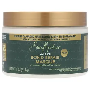 SheaMoisture Bond Repair Masque, Amla Oil, 11 oz (311 g) SheaMoisture Bond Repair Masque, Amla Oil, 11 oz (311 g)