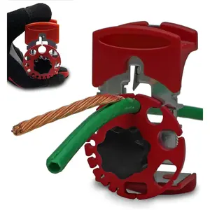 Manual Wire Stripping Tool – Handheld Portable Copper Wire Stripper Machine for Scrap Wire & Cables up to 7/16" – Easy to Use, On-the-Go Cable Stripper for Recycling