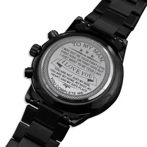 To My Man Personalized Watch
