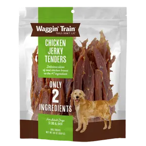Waggin' Train Limited Ingredient, Grain Free Dog Treat, Chicken Jerky Tenders - 11 oz. Pouch