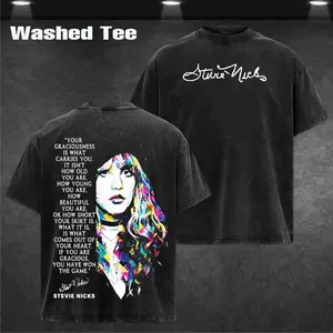 Vintage Stevie Nicks 2 Side Unisex Tshirt Hollywood, Retro 90s Stevie Nick Tour Shirt, Gift for Men for Woman