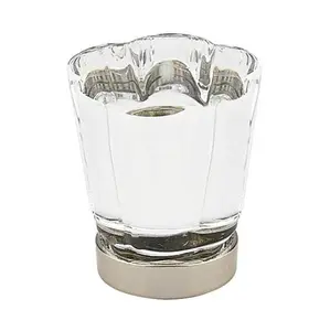 Emtek 86565 Forza Crystal Knob , Cabinet , 1-1/4"