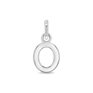 Letter Charm O Kids / Children's / Girls for Charm Bracelet - Sterling Silver