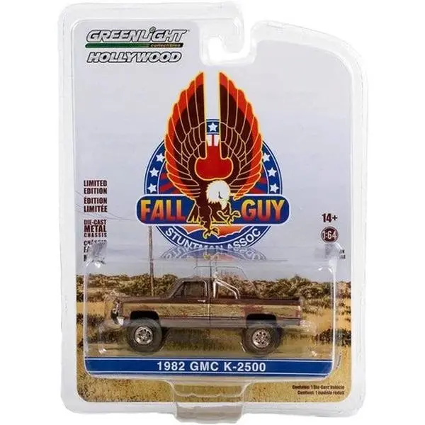 Greenlight 1982 GMC K-2500 Pickup Truck Brown (DIRTY) The Fall Guy "Hollywood Series" Diecast Model Car