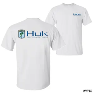 Huk Performance Fishing T-Shirt, Bass Fishing Graphic Tee for Men & Women, Outdoor Sports Shirt, High-Performance Apparel, Perfect for Anglers and Fishermen