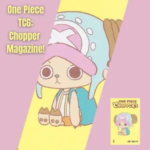 One Piece TCG- Chopper's Comic Book with Promo Card
