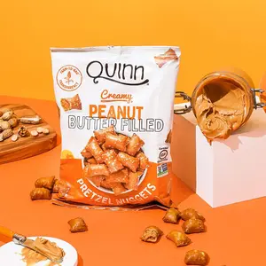 Quinn Creamy Peanut Butter Filled Pretzel Nuggets