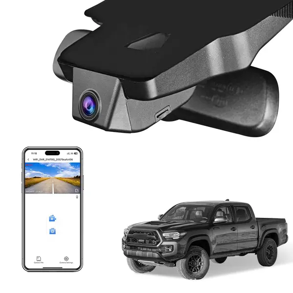Mangoal 4K Dash Cam Custom fit for Toyota Tacoma 2018 2019 2020 2021 2022 2023(Model A),Limited TRD Sport Off-Road Pro SR5 SR