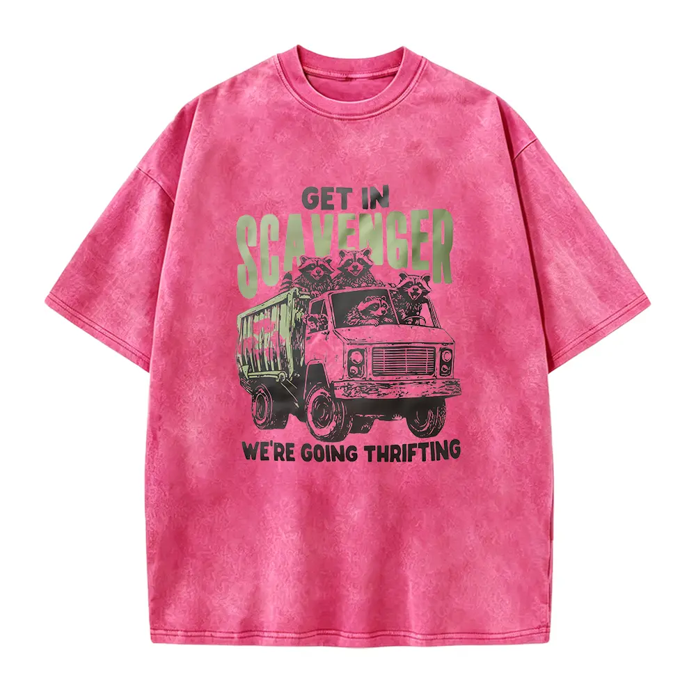 Get in Scavenger We're Going Thrifting Raccoon Shirt, Antiquing Shirt, Yard Sale TShirt, Flea Market T-Shirt, Estate Sales Thrift Store Tees