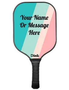 Purple Pickleball Paddle by Dink I Customizable
